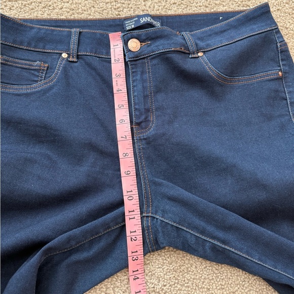 Blue Skinny Jeans with Sleek Fit - Picture 10 of 11